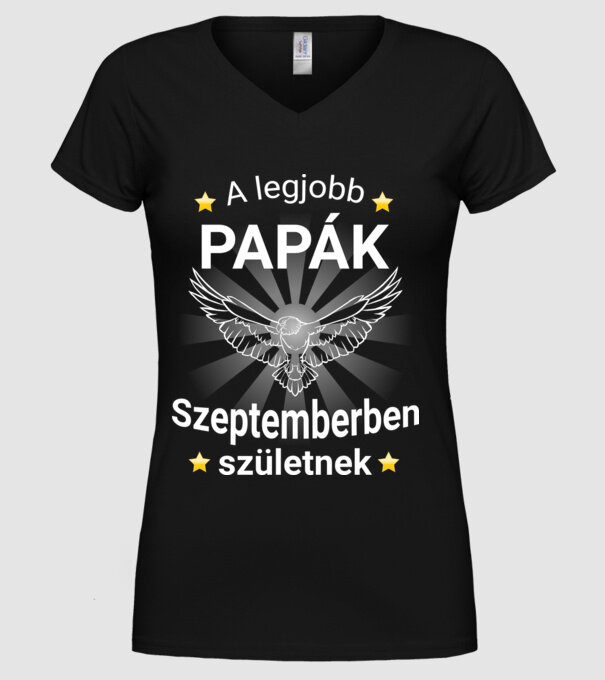  minta fekete pólón