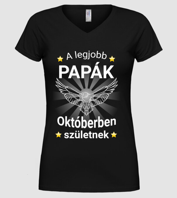  minta fekete pólón