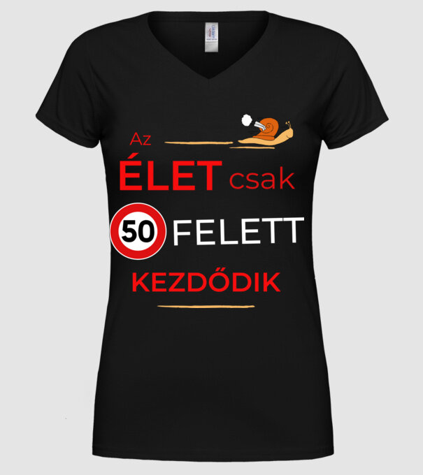  minta fekete pólón