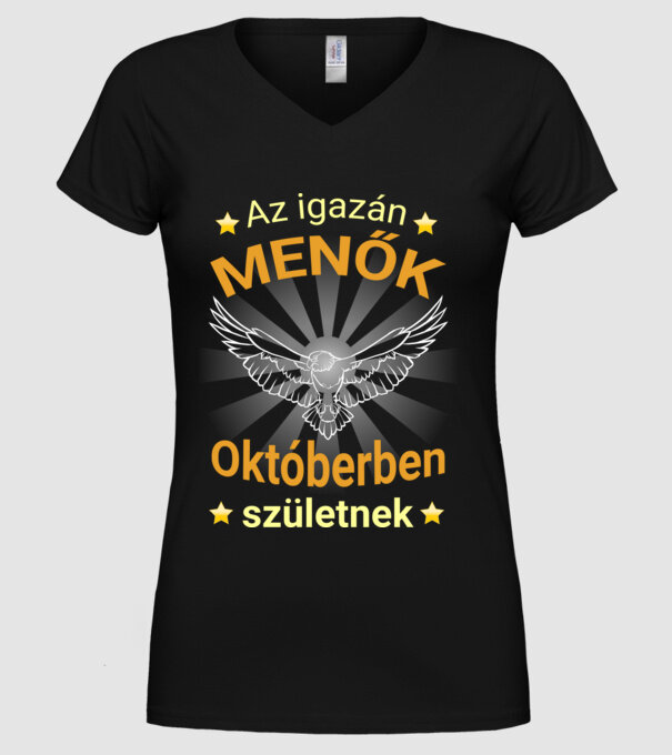  minta fekete pólón
