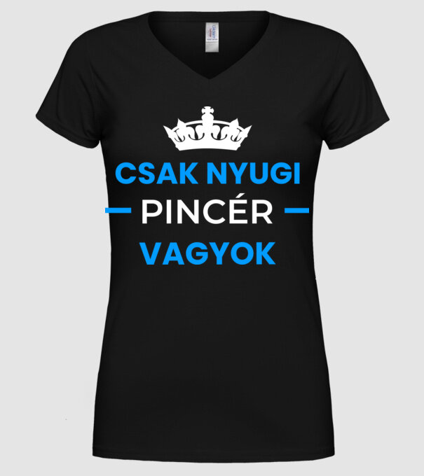  minta fekete pólón