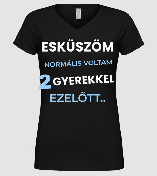  minta fekete pólón