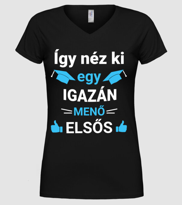  minta fekete pólón