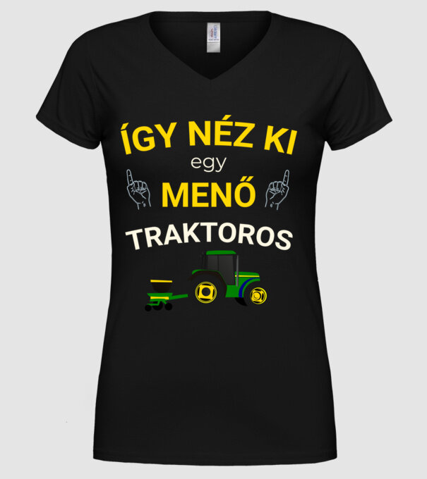  minta fekete pólón