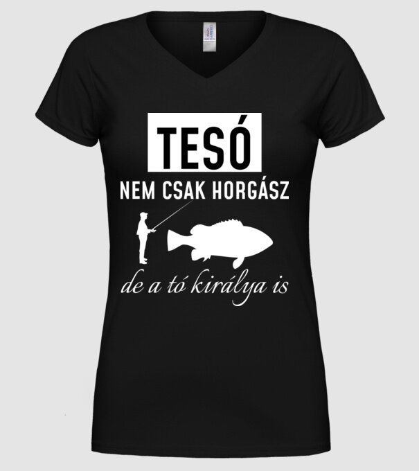  minta fekete pólón