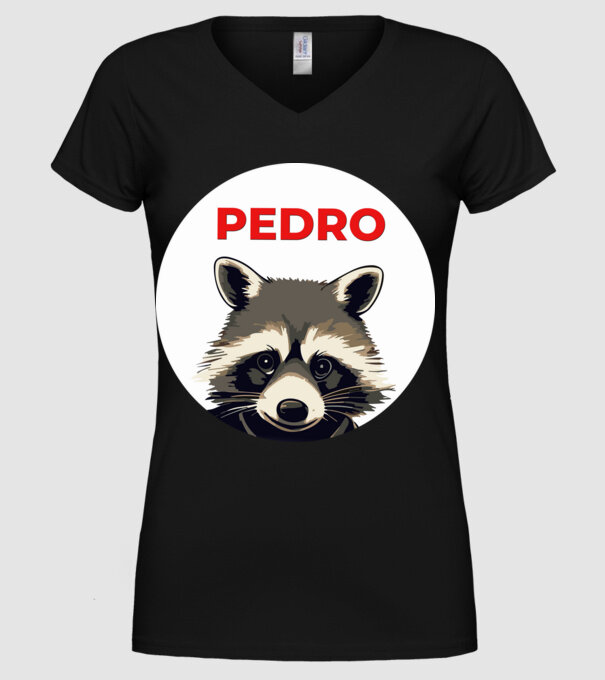  minta fekete pólón