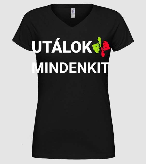  minta fekete pólón