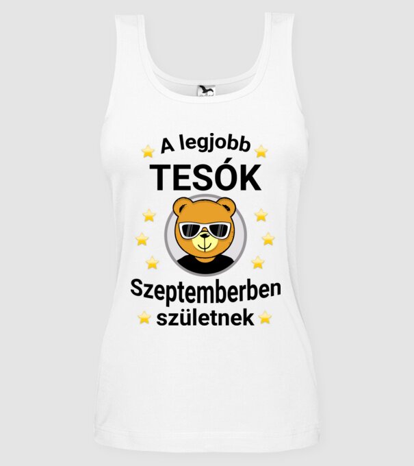  minta fehér pólón