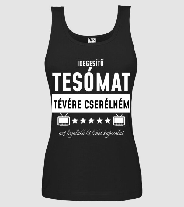  minta fekete pólón