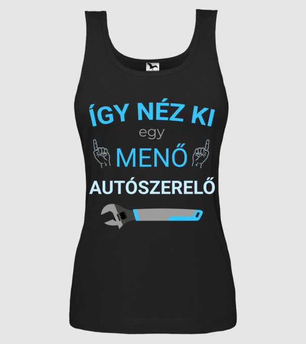  minta fekete pólón