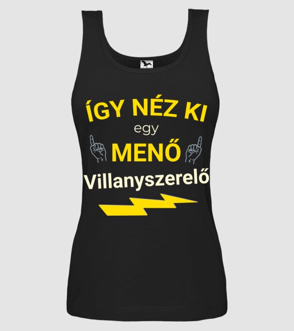  minta fekete pólón