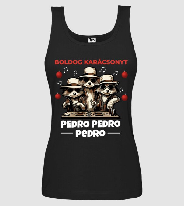  minta fekete pólón