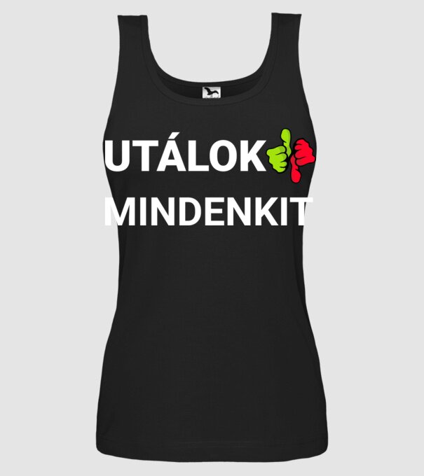  minta fekete pólón