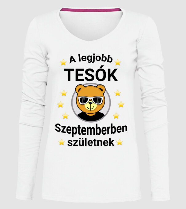  minta fehér pólón