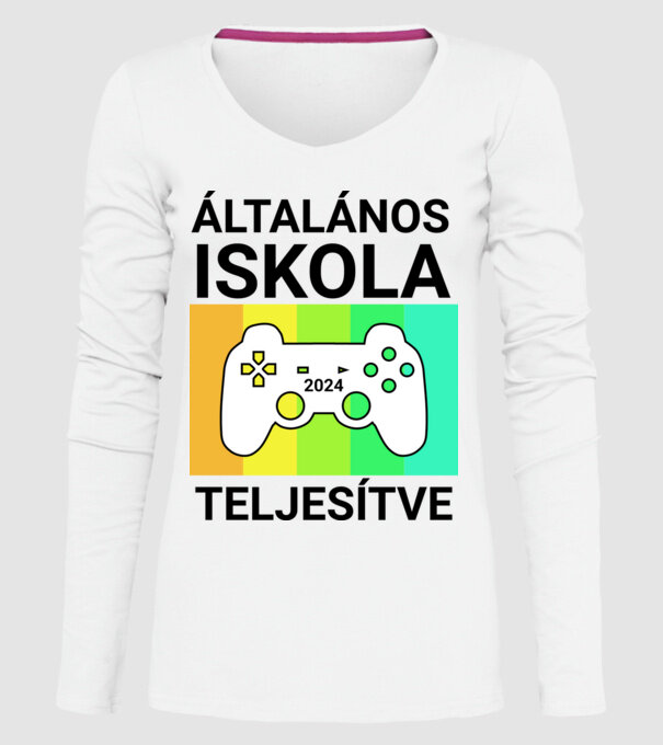  minta fehér pólón