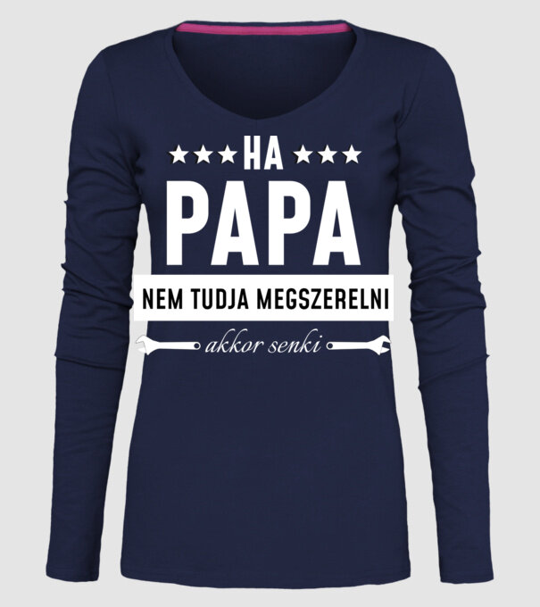  minta sötétkék pólón