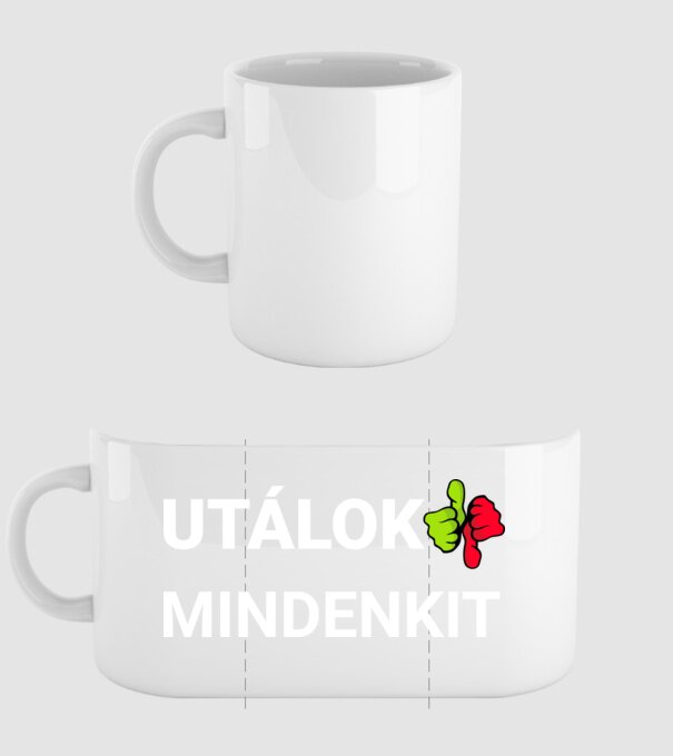  minta fehér pólón