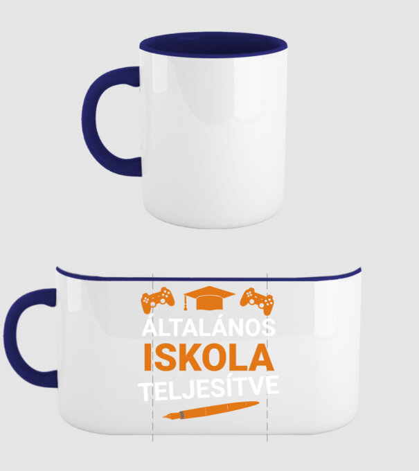  minta sötétkék pólón