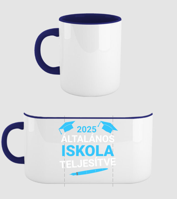  minta sötétkék pólón