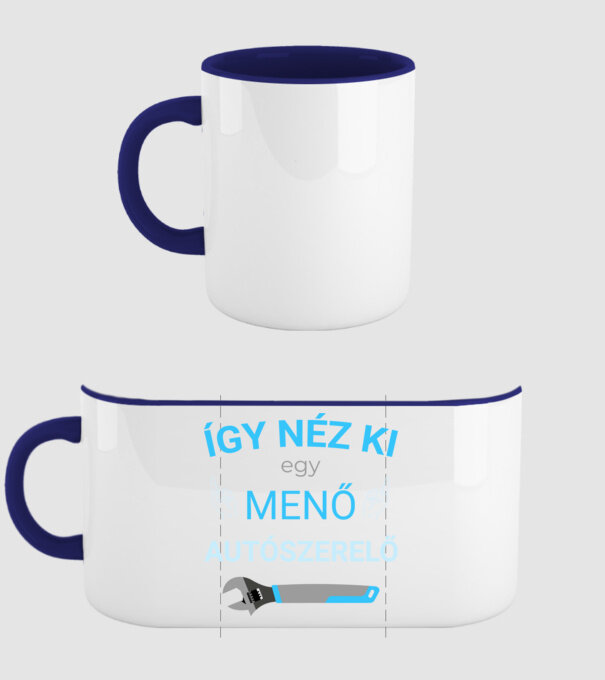  minta sötétkék pólón