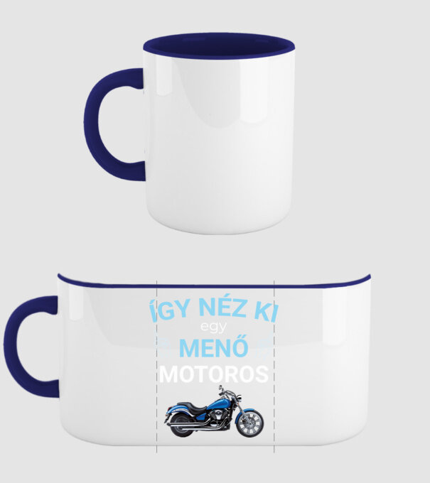  minta sötétkék pólón