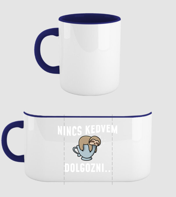  minta sötétkék pólón