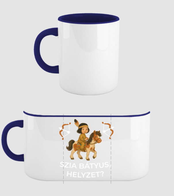  minta sötétkék pólón