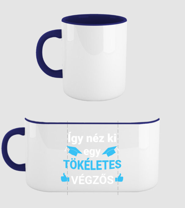  minta sötétkék pólón