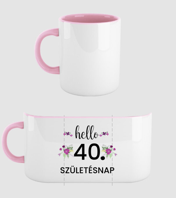  minta világos rózsaszín pólón