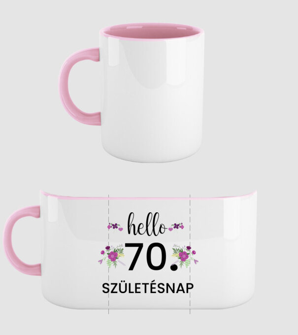  minta világos rózsaszín pólón