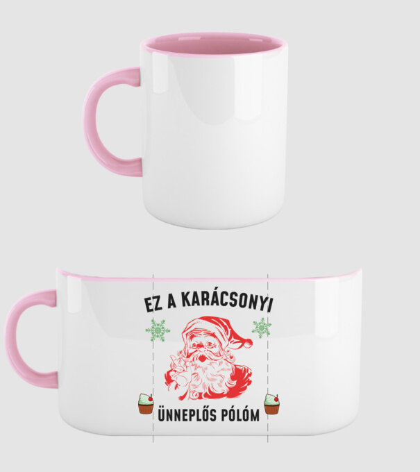  minta világos rózsaszín pólón