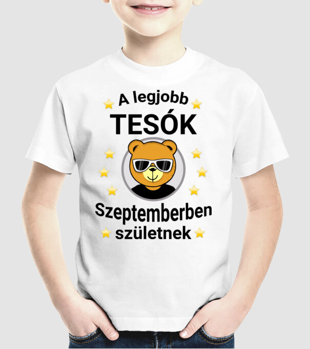  minta fehér pólón