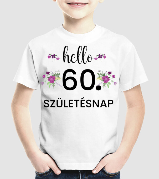  minta fehér pólón