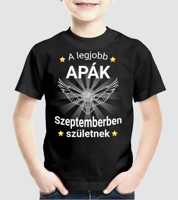  minta fekete pólón