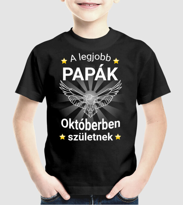  minta fekete pólón