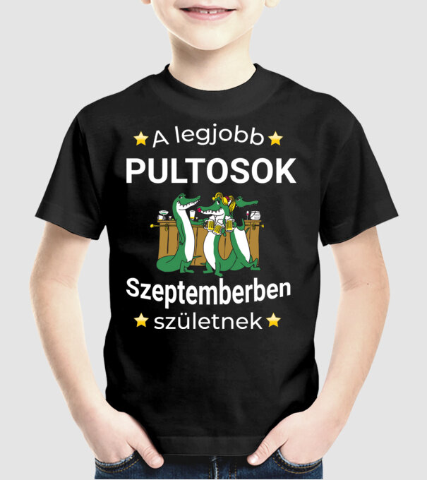  minta fekete pólón