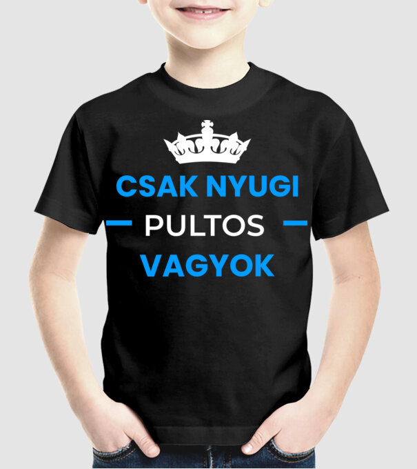 minta fekete pólón