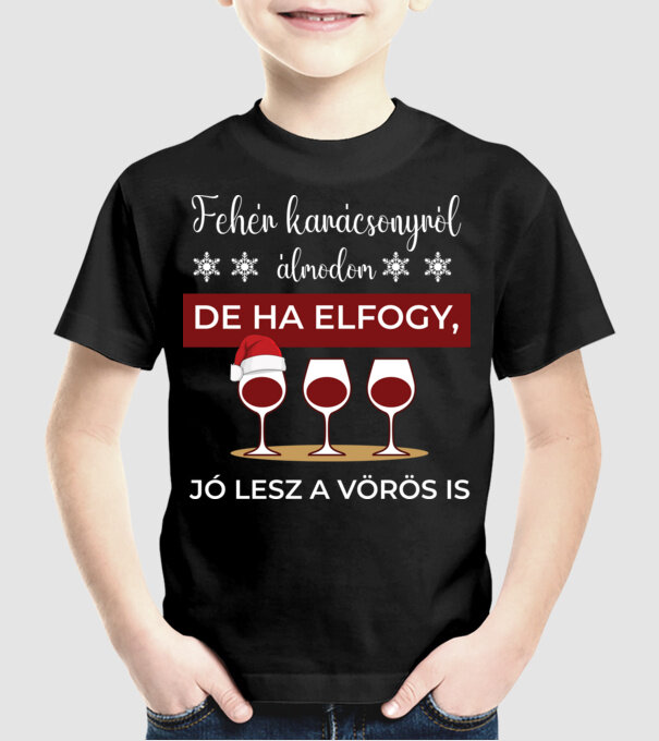  minta fekete pólón