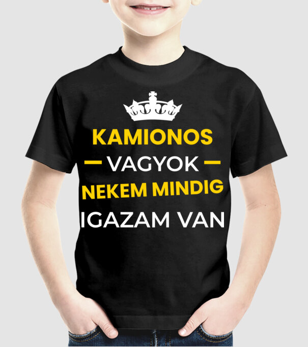 minta fekete pólón