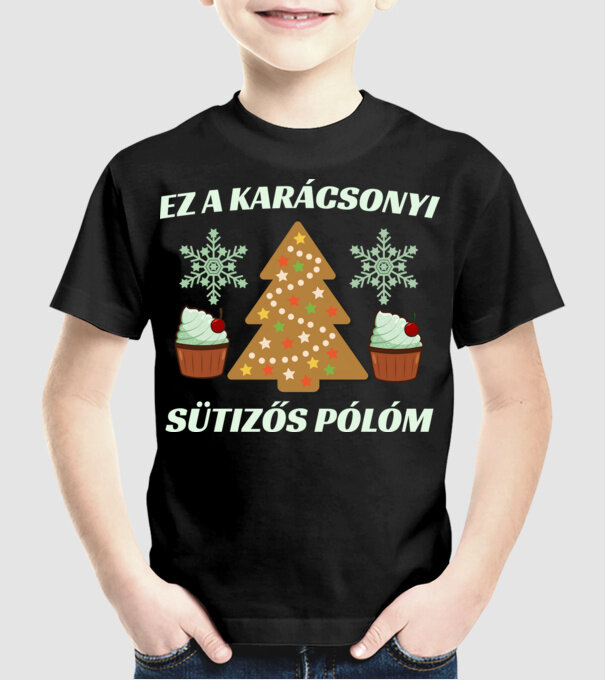  minta fekete pólón