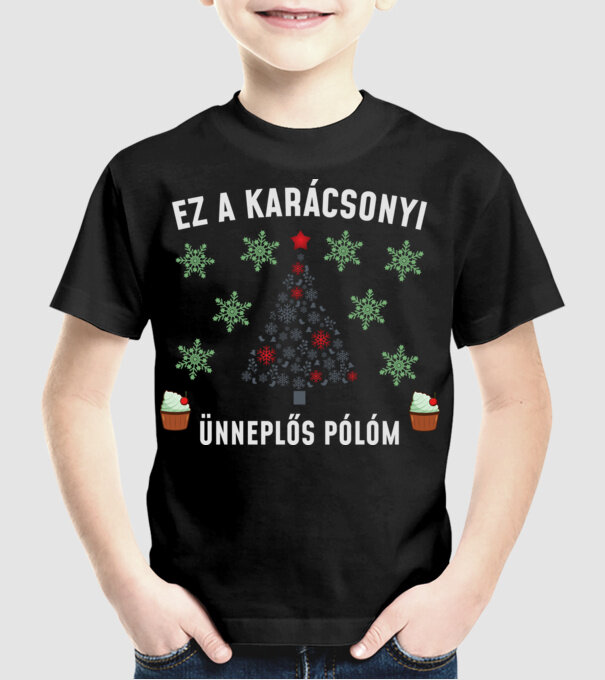  minta fekete pólón