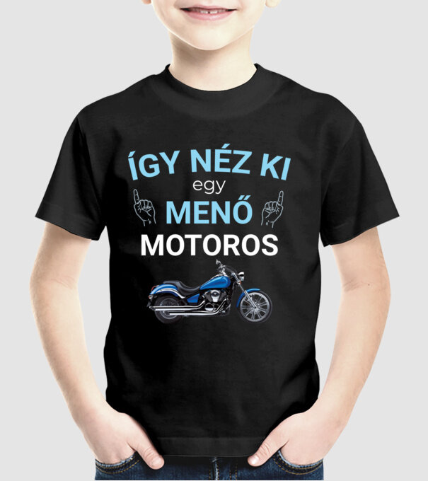  minta fekete pólón