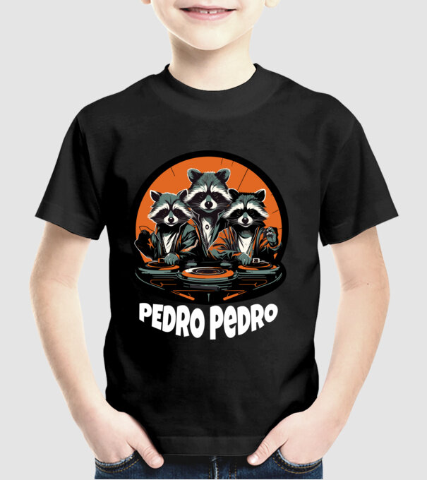  minta fekete pólón