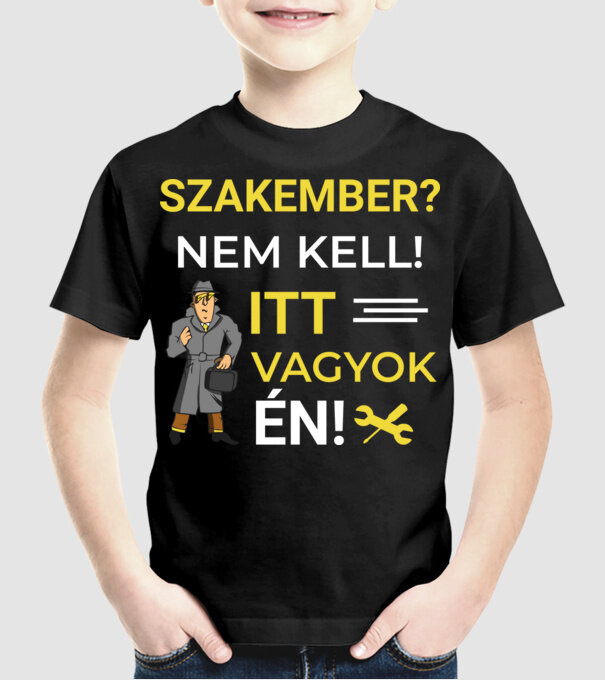  minta fekete pólón