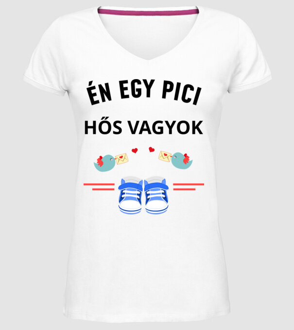  minta fehér pólón