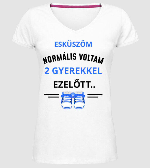  minta fehér pólón
