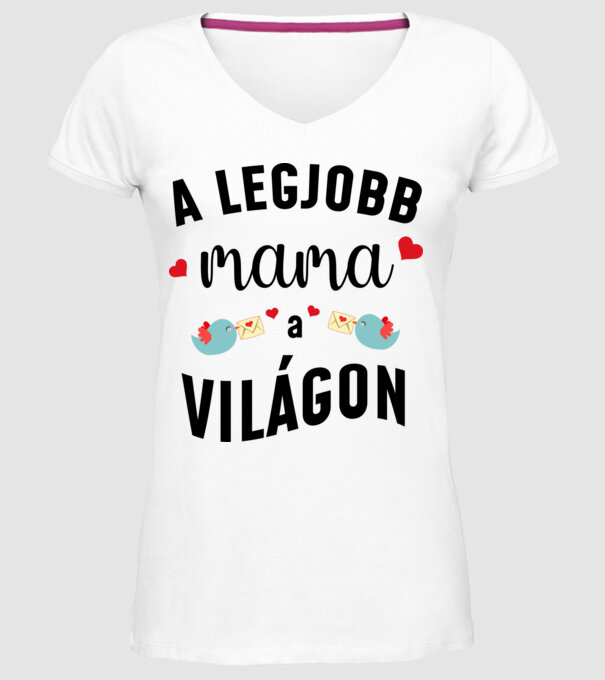  minta fehér pólón