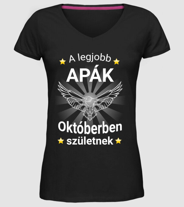  minta fekete pólón