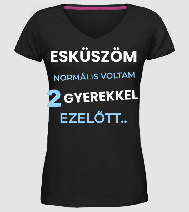  minta fekete pólón