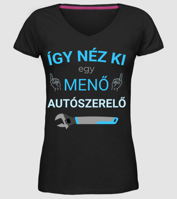  minta fekete pólón